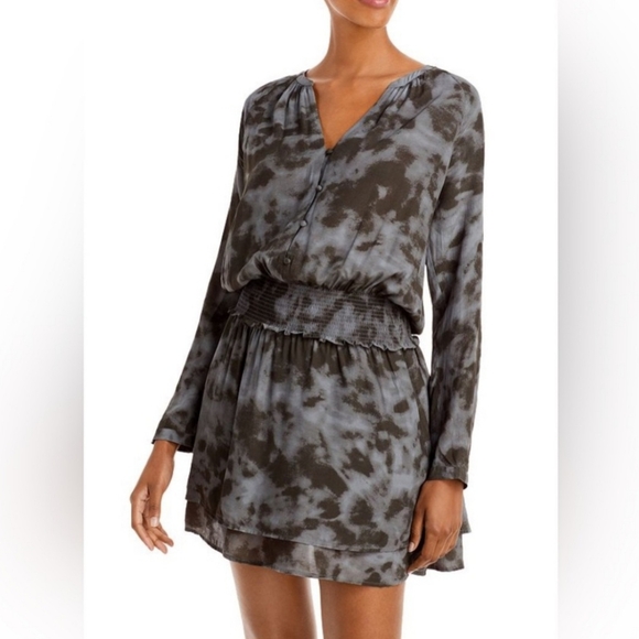 Rails Dresses & Skirts - Rails Jasmine Gray Camo Mini Dress